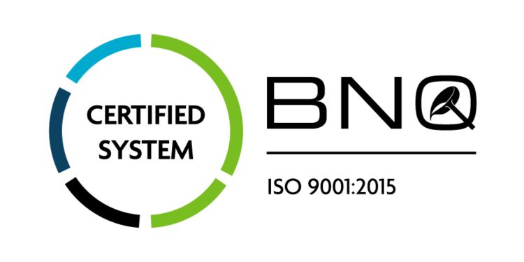 TIBO a obtenu la certification BNQ pour la norme ISO 9001-2015