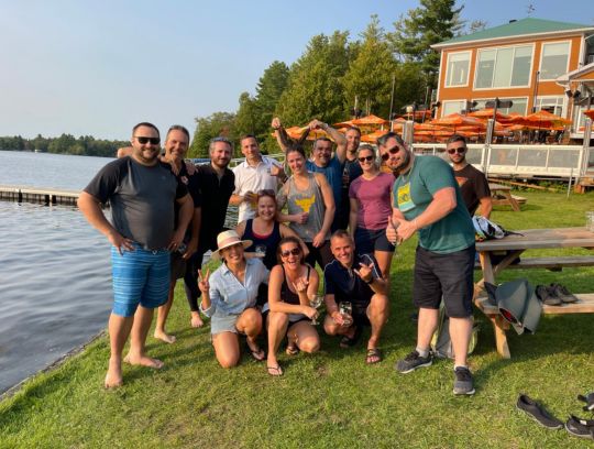 TIBO team at annual employee summer party of 2022